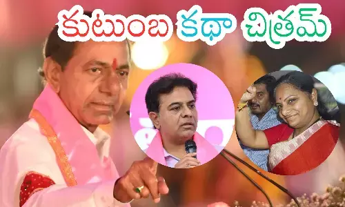 kcr, ktr, kavitha, ts politics