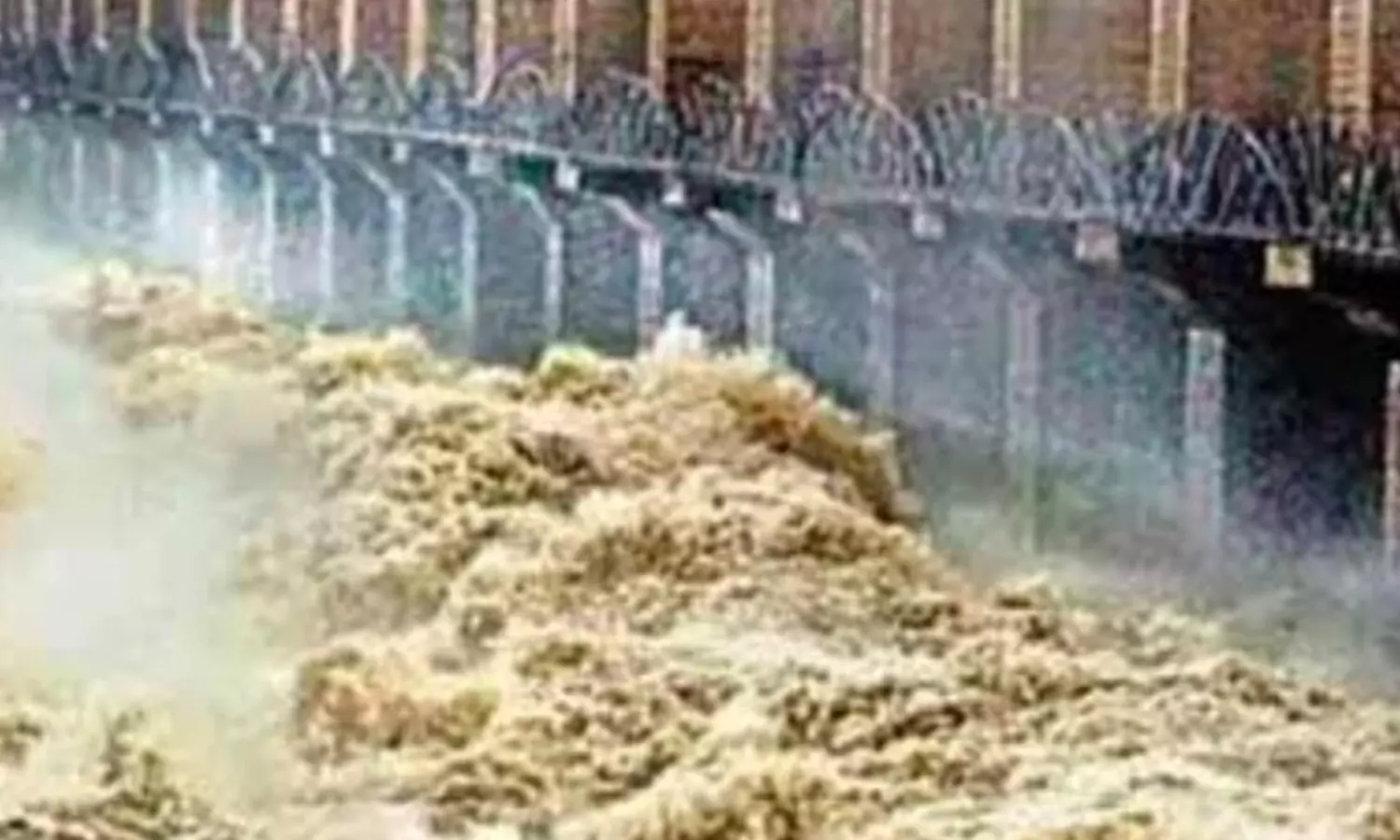 jurala priyadarshini dam, flood water, gates,  lifted
