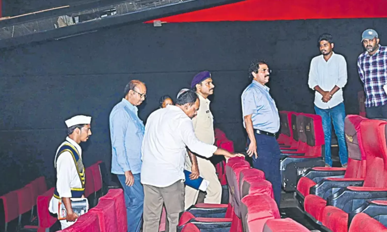 inspections,  theaters, food rates,  andhra pradesh