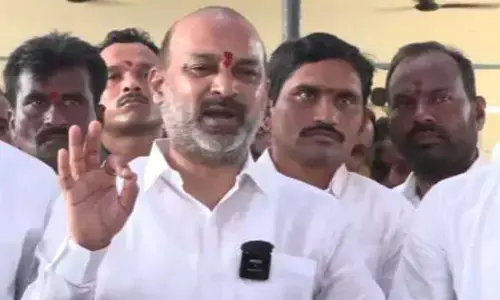 bandi sanjay, union minister , ktr, cm ramesh