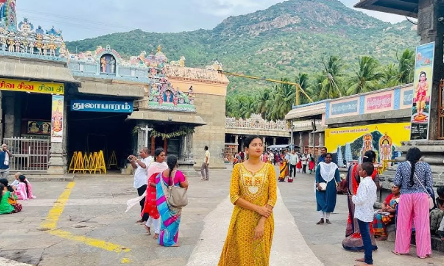 clash broke out,  devotees,  arunachalam temple.tamil nadu