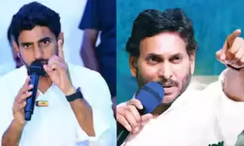 nara lokesh,  open challenge,  ys jagan, ycp chief