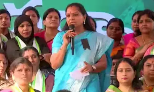dharna, kalvakuntla kavitha,   brs mlc, telangana jagruthi