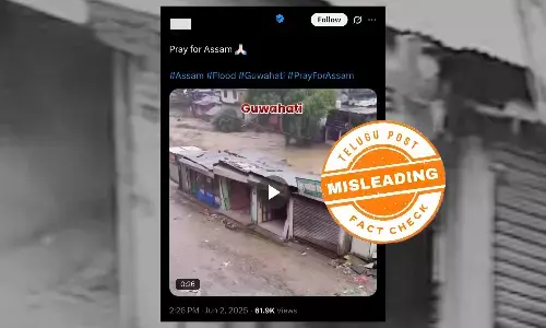 Old Himachal Flood Video Shared as Recent Guwahati Disaster