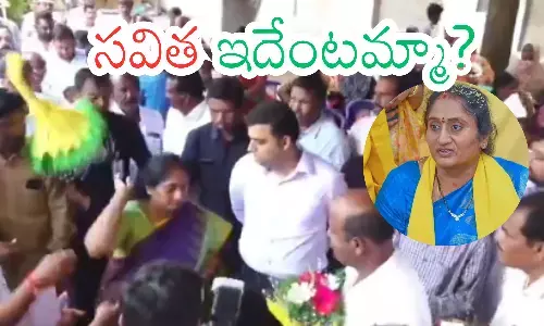savita , minister, first time, ap politics