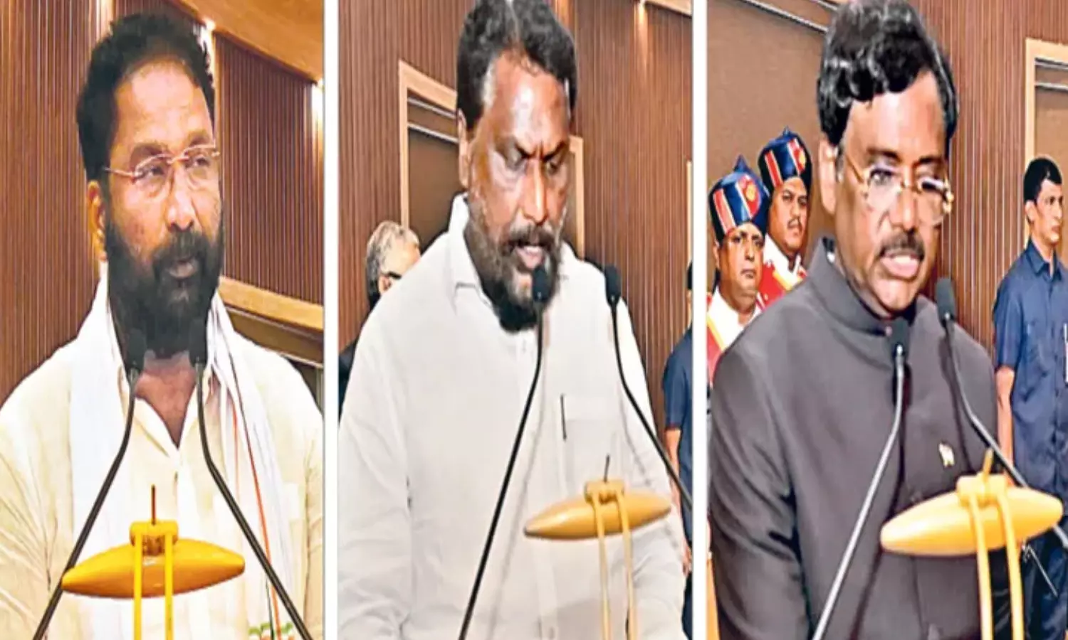 new ministers, portfolios, allocated,  telangana