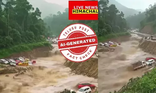 ఫ్యాక్ట్ చెక్: ఏఐ వీడియోను భారత్ లో భారీ వరదలకు సంబంధించిన విజువల్స్ గా షేర్ చేస్తున్నారు