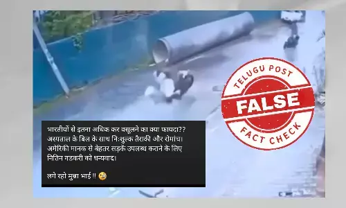 Viral Video of Biker Falling into Gorge is from Sri Lanka, Not India