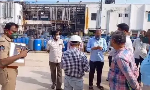 gas leak, two people died, paravada pharma city, anakapalle district