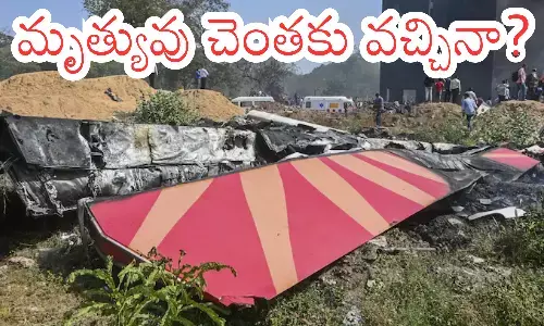 seven people, saved, plane crash, ahmedabad
