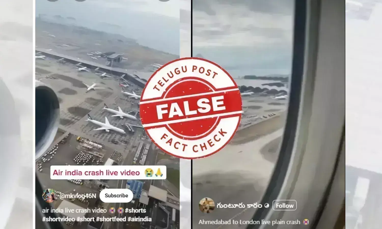 Fact Check: Viral Video Falsely Linked to Air India Ahmedabad-London Crash Shows Hong Kong Airport