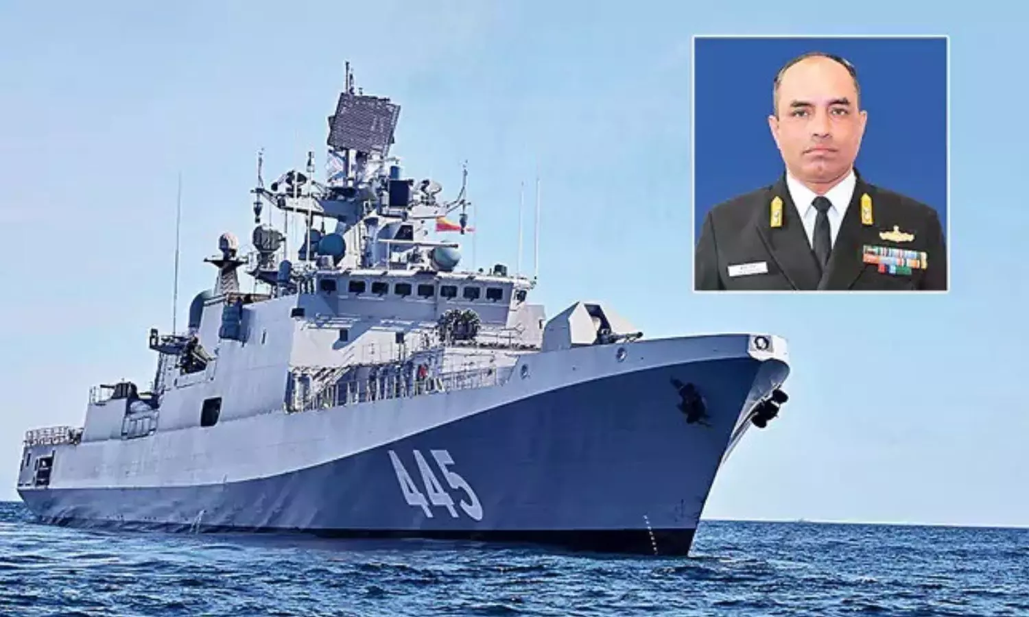 రష్యా నుండి యుద్ధ నౌకను తీసుకొస్తున్న తెలుగు వ్యక్తి శ్రీధర్‌