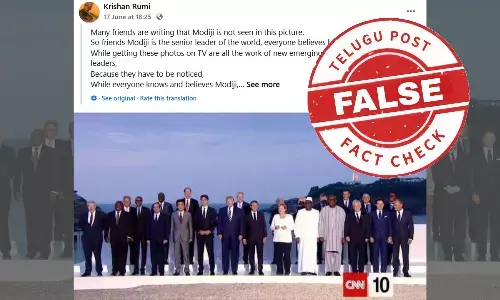 ಫ್ಯಾಕ್ಟ್‌ಚೆಕ್‌: 2019ರಲ್ಲಿ ಫ್ರಾನ್ಸ್‌ನಲ್ಲಿ ನಡೆದ G-7 ಶೃಂಗಸಭೆಯ ಫೋಟೋವನ್ನು ಇತ್ತೀಚಿನದು ಎಂದು ಹಂಚಿಕೆ