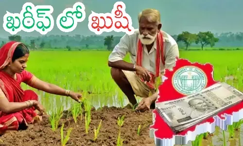 rythu bharosa, funds, farmers accounts, telangana