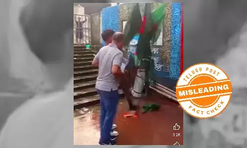 Fact Check: Viral Video of Man Allegedly Beaten for Selling Bangladeshi Flag in West Bengal is Actually from Bangladesh