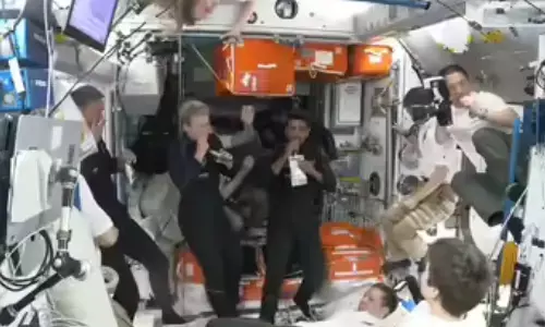 shubhashu shukla, successfully, entered,  international space station