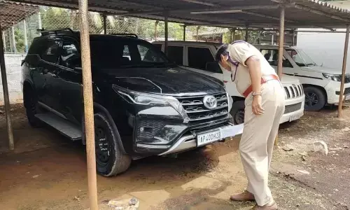 rto officials, inspected,  jagans vehicle, guntur