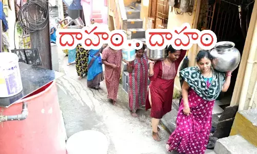 drinking water,  problems,  strike of outsourcing staff, visakhapatnam