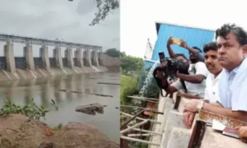 మంజీరా డ్యామ్‌కు పగుళ్లు రాలేదట!