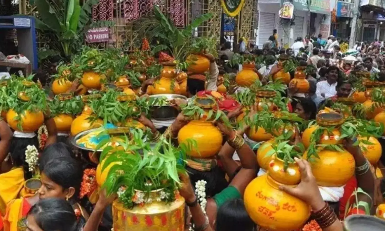 bonalu festival, first sunday,  ashada masam, telangana