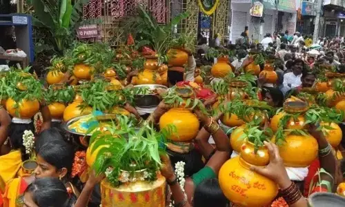 bonalu festival, first sunday,  ashada masam, telangana