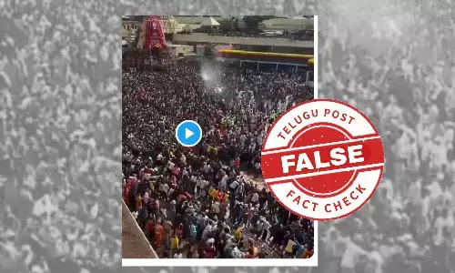 Three people died in a stampede during this years Rath Yatra in Puri