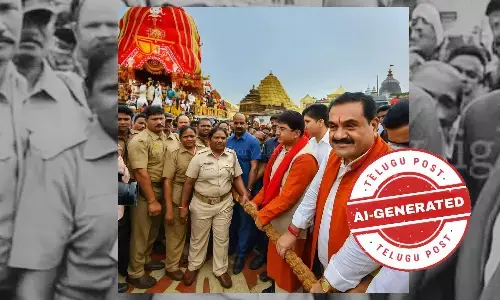 ଫ୍ୟାକ୍ଟ ଚେକ୍: ଗୌତମ ଅଦାନୀ ରଥ ଟାଣୁଥିବାର  ଉକ୍ତ ଫଟୋଟି ଏଆଇ ଦ୍ୱାରା ନିର୍ମିତ