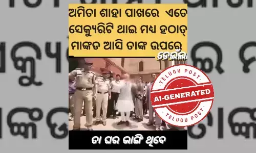 AI-Generated Video Falsely Shows Monkey Jumping on Amit Shah