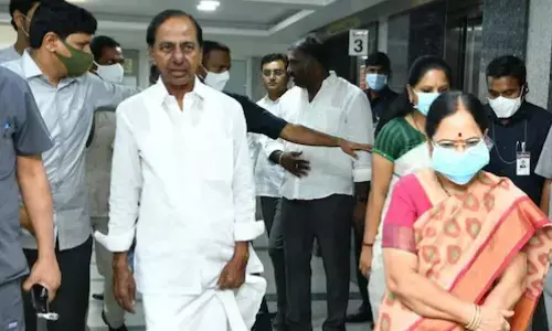 kcr, ex chief minister, discharged, yashoda hospital