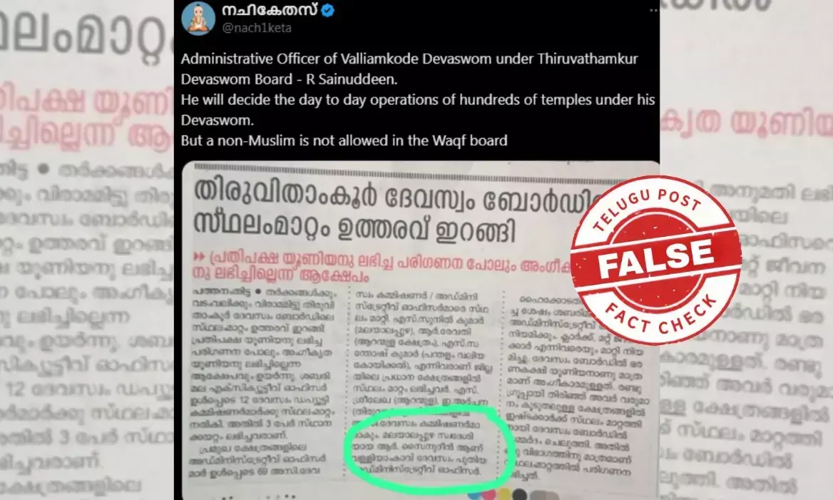 THIRUVITHAMKOOR DEVASWOM BOARD KERALA GOVERNMENT