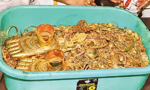 29.510 కిలోల దుర్గమ్మ బంగారం