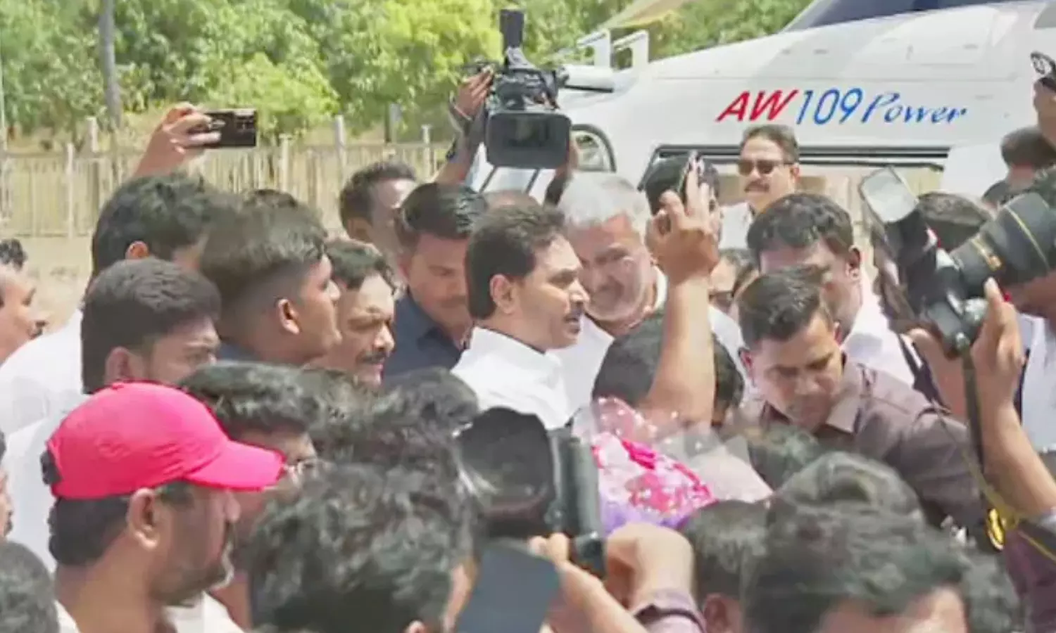 ys jagans visit, nellore, tomorrow, tension