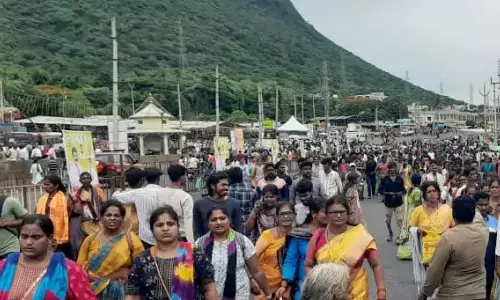 giri pradikshan, simhachalam, traffic restrictions, visakhapatnam