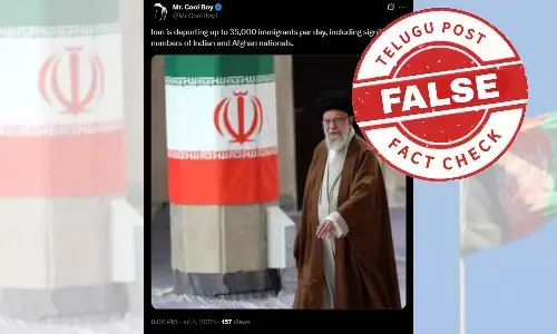 ಫ್ಯಾಕ್ಟ್‌ಚೆಕ್‌: ಇರಾನ್‌ನಿಂದ ಭಾರತೀಯ ಪ್ರಜೆಗಳನ್ನು ಗಡೀಪಾರು ಮಾಡುತ್ತಿದ್ದಾರೆ ಎಂದು ಪುರಾವೆಯಿಲ್ಲದ ಹೇಳಿಕೆ ಹಂಚಿಕೆ