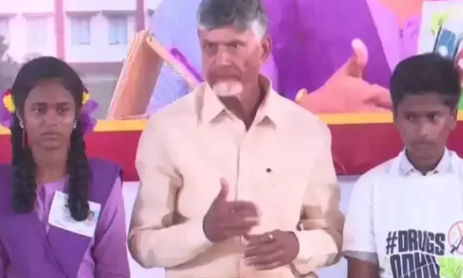 chandrababu, participate, parent-teacher meeting, sathya sai district