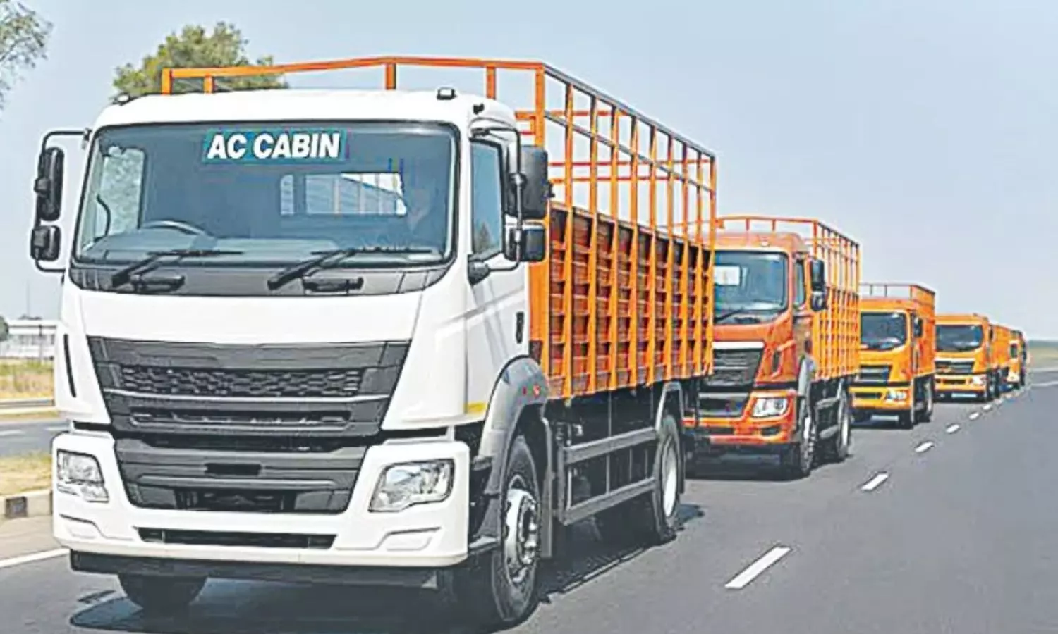 లారీ డ్రైవర్లకు ఏసీ క్యాబిన్ తప్పనిసరి