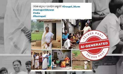 ଫ୍ୟାକ୍ଟ ଚେକ୍: ମହାମହିମ ରାଷ୍ଟ୍ରପତିଙ୍କ ଓଡ଼ିଶା ଗସ୍ତର ଫଟୋ ଗୁଡ଼ିକ ଏଆଇ ଦ୍ୱାରା ନିର୍ମିତ