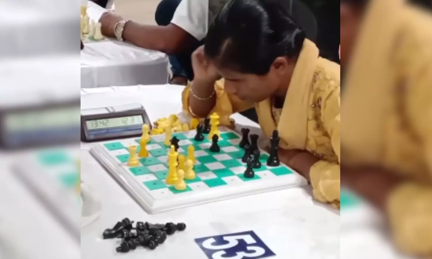 చూపు లేకపోయినా చెస్ లో రాణిస్తున్న సానియా