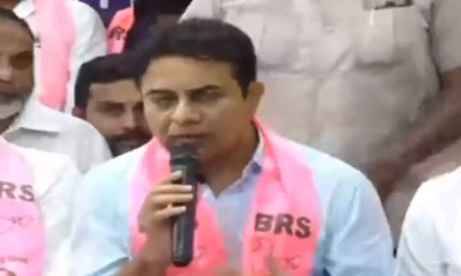 ktr, brs working president, anger, revanth reddy