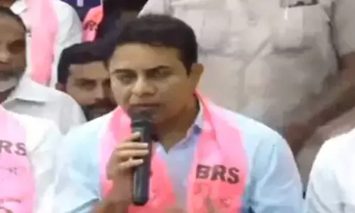 ktr, brs working president, anger, revanth reddy