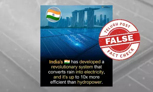Fact Check: Viral Rain Power Claim Linked to India Proven False, Origin Traced to Foreign Lab Research