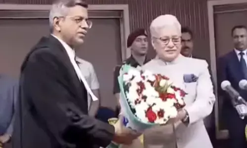 ak singh, sworn, chief justice,  telangana high court