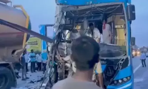 traffic jam,  addanki-narketpalli, accident, national highway