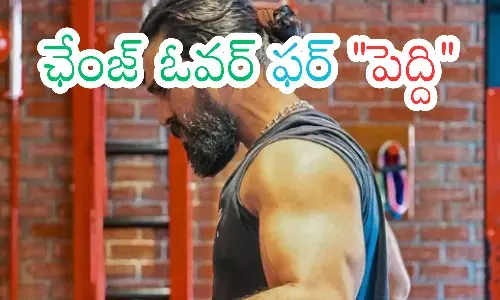 ramcharan, global star, huge expectations, peddi