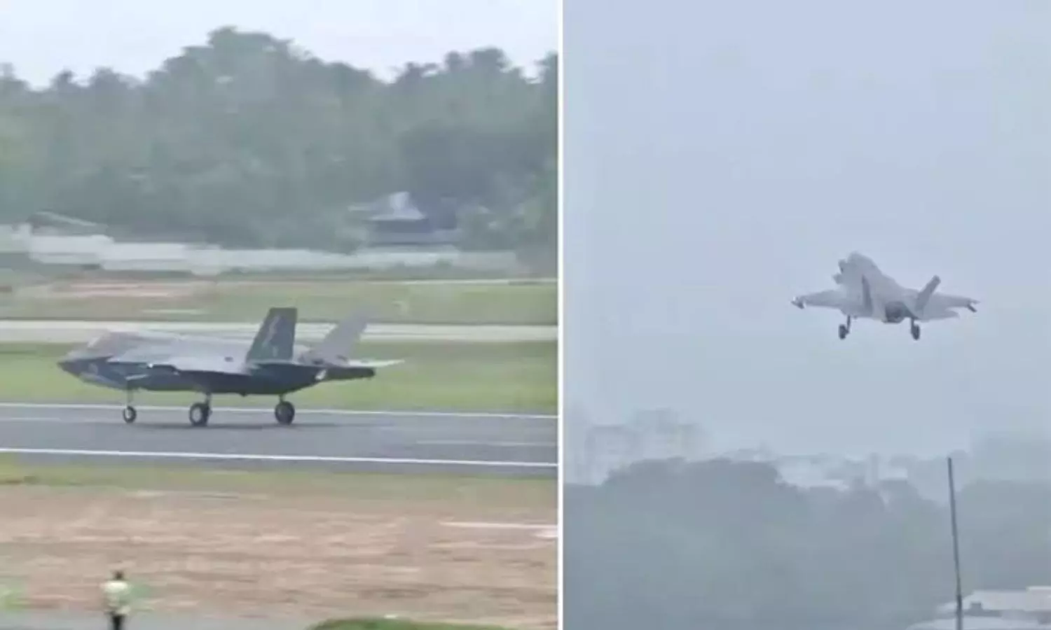 భారత్ ను వీడిన బ్రిటన్ యుద్ధ విమానం