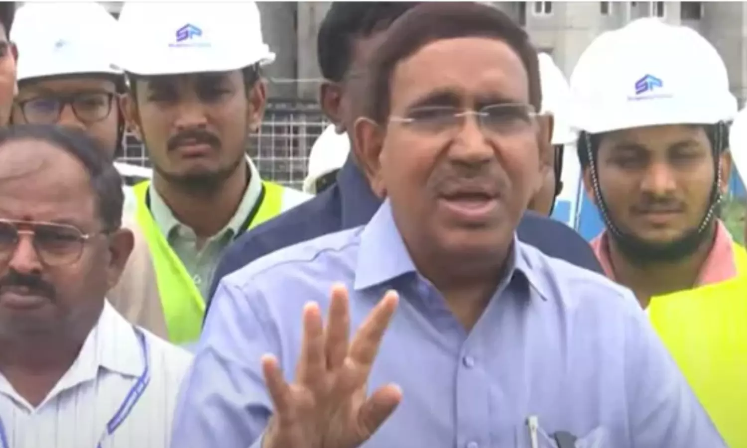 narayana, minister,  visited, capital amaravati