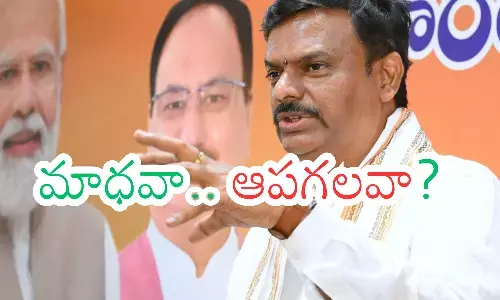 madhav, bjp, district tours, ap politics