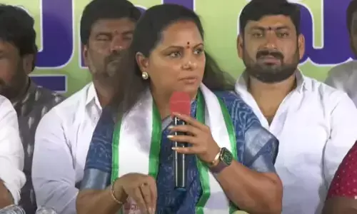 kalvakuntla lavitha, brs mlc,  72-hour,  hunger strike