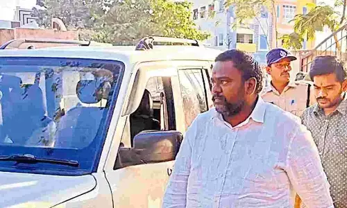 turaka kishore, ex  municipal chairman, macherla, arrest