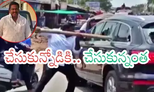 turaka kishore, ex municipal chairman, macherla, series of cases